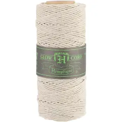 Hemptique Hemp Cord 20lb 205'-Glow In The Dark