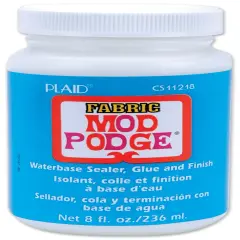 Plaid Mod Podge Fabric Finish-8oz