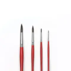 Blick Master Natural Round Brush Set - Set of 4