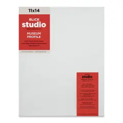 Blick Studio Stretched Cotton Canvas - Museum Profile, 11" x 14"