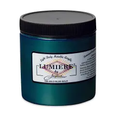 Jacquard Lumiere Acrylic - Halo Blue Gold, 8 oz Jar