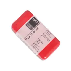 R&F Encaustic Paint Block - Warm Rose, 40 ml block