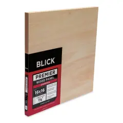 Blick Premier Wood Panel - 16" x 16", 7/8" Traditional Profile, Cradle
