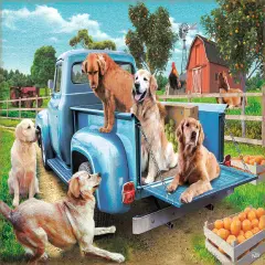 Sunsout Golden Summer 500 pc Jigsaw Puzzle 42272
