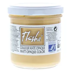 Lefranc & Bourgeois Flashe Vinyl Paint - Iridescent Light Gold, 125 ml jar