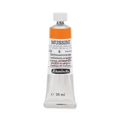 Schmincke Mussini Oil Color - Cadmium Orange, 35 ml tube