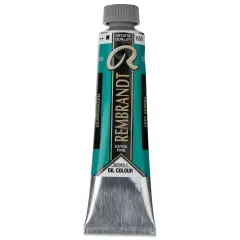 Rembrandt Artists' Oil Color - S&egrave;vres Green, 40 ml tube