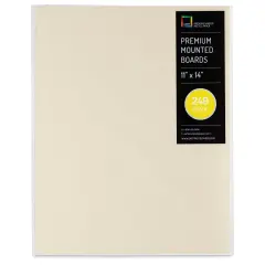 UArt Premium Sanded Pastel Paper Board - 11" x 14", Neutral, 240 Grit