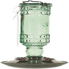 Perky-Pet Green Antique Hummingbird Feeder