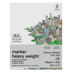Winsor & Newton Heavyweight Marker Pad - 11" x 14"