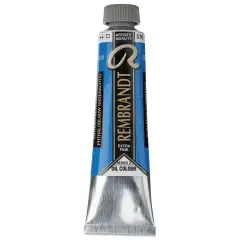 Rembrandt Artists' Oil Color - Phthalo Blue Greenish, 40 ml tube