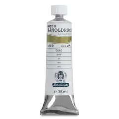 Schmincke Aqua Linoprint Ink - Gold, 35 ml