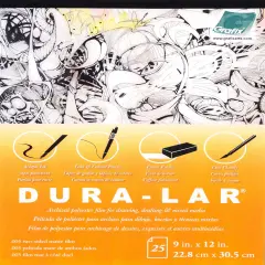 Grafix Dura-Lar Matte .005 Pad 9"X12"-25 Sheets