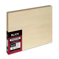 Blick Premier Wood Panel - 12" x 16", 1-1/2" Gallery Profile, Cradled