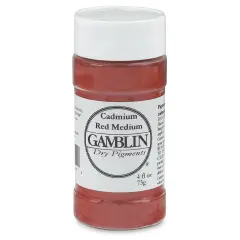 Gamblin Artist's Grade Pigment - Cadmium Red Medium, 4 oz bottle