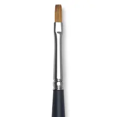 Winsor & Newton Artists' Kolinsky Sable Watercolor Brush - One-Stroke, Short Handle, Size 1/8"