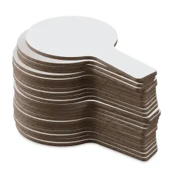 Flipside Single-Sided Dry Erase Answer Paddles - Pkg of 24