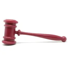 udge Gavel Costume Accessory - Justice Costume Accessories Props for Courtroom - 1 Piece