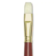 Blick Master Bristle Brush - Bright, Long Handle, Size 16