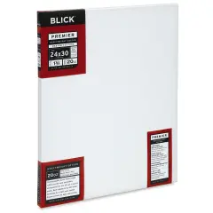 Blick Premier Heavyweight Stretched Cotton Canvas - 24" x 30", 1-3/8" Profile