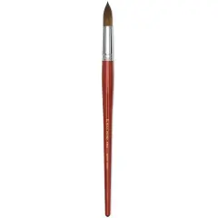 Blick Master Kolinsky Sable Brush - Round, Long Handle, Size 20