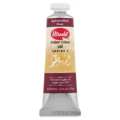 Utrecht Artists' Oil Paint - Quinacridone Rose, 37 ml tube