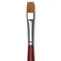 Da Vinci Cosmotop Spin Brush - Flat, Short Handle, Size 12