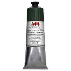 Michael Harding Artists Oil Color - Permanent Sap Green, 225 ml tube