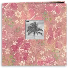 Pioneer Tropical Post Bound Album 12"X12"-Hibiscus
