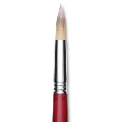 Escoda Opera Takatsu Synthetic Brush - Round, Long Handle, Size 16