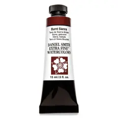 Daniel Smith Extra Fine Watercolor - Burnt Sienna, 15 ml Tube