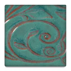 Amaco Opalescent Glaze - Pint, Turquoise