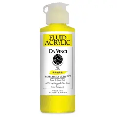 Da Vinci Fluid Acrylics - Hansa Yellow Light, 4 oz bottle