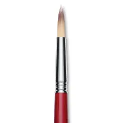 Escoda Opera Takatsu Synthetic Brush - Round, Long Handle, Size 14