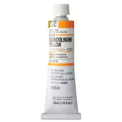Holbein Artists' Oil Color - Isoindolinone Yellow, 40 ml tube