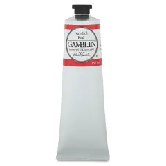 Gamblin Artist's Oil Color - Naphthol Red, 150 ml tube
