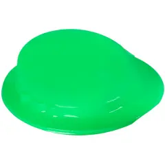 Child's Green Plastic Gentleman's Bowler Derby Hat Costume Accessory