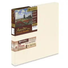 Masterpiece Monet Pro Linen Canvas - 12" x 12", Oil Primed