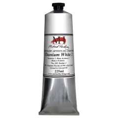 Michael Harding Artists Oil Color - Titanium White No. 2, 225 ml tube