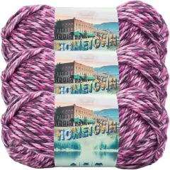 (Pack of 3) Lion Brand Hometown Yarn-Elmore City Dance
