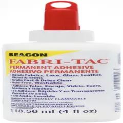 Beacon Fabri-Tac Permanent Adhesive-4oz