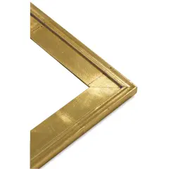 Blick Simplon Econo Wood Frame - 14" x 18" x 3/8", Gold Leaf/Black