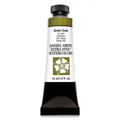 Daniel Smith Extra Fine Watercolor - Green Gold, 15 ml Tube