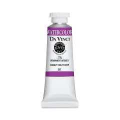 Da Vinci Artists' Permanent Watercolor - Cobalt Violet Deep, 37 ml tube