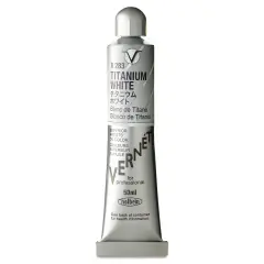 Holbein Vern&eacute;t Superior Artists' Oil Color - Titanium White, 50 ml tube