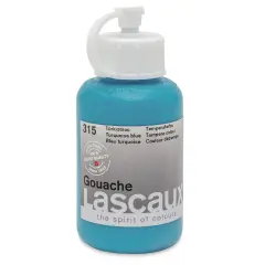 Lascaux Acrylic Gouache - Turquoise Blue, 85 ml bottle