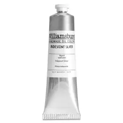 Williamsburg Handmade Oil Paint - Iridescent Silver, 150 ml tube