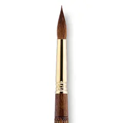 Escoda Reserva Kolinsky-Tajmyr Sable Brush - Round, Long Handle, Size 10