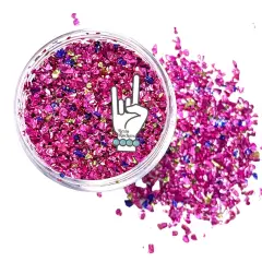 Genie in a Bottle Premium Grade German Glass Glitter Mix for Epoxy and UV Resin Art