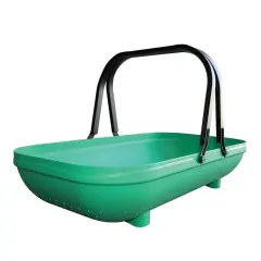 Tierra Garden GP184 Colander Trug Gather Carry and Wash Harvest Produce Green